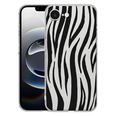 TPU Hoesje iPhone 16e - Zebra Backcover TPU Hoesje iPhone 16e - Zebra Backcover