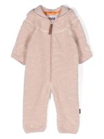 Molo pyjama texturé à capuche - Rose