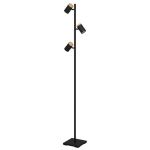 Stars of Light Zwarte leeslampCartagena 3-lichts - 390071