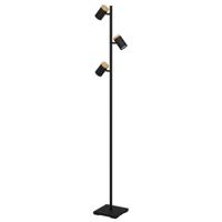 Stars of Light Zwarte leeslampCartagena 3-lichts - 390071