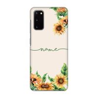 Zonnebloemen: Volledig geprint Samsung Galaxy S20 Hoesje