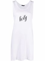 Ann Demeulemeester débardeur à imprimé Holy - Blanc