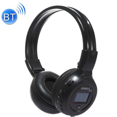 ZEALOT B570 stereo bedrade draadloze Bluetooth subwoofer headset met LED-kleurenscherm ontwerp & HD-microfoon & FM voor mobiele telefoons & tablets &