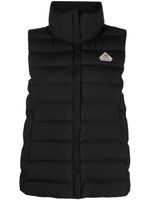 Pyrenex gilet matelassé Spoutnic à patch logo - Noir