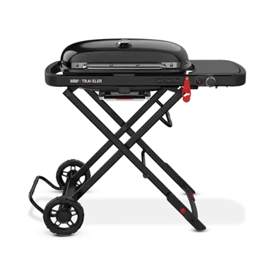 Weber Traveler LP Stealth Editie Gasbarbecue Gas BBQ