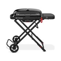 Weber Traveler LP Stealth Editie Gasbarbecue Gas BBQ Weber Traveler LP Stealth Editie Gasbarbecue Gas BBQ