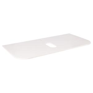 Differnz Olle wastafelblad | wit | 90 x 46 x 1.1 cm