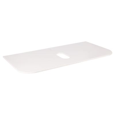 Differnz Olle wastafelblad | wit | 90 x 46 x 1.1 cm