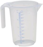 Südpfalzwerkstatt Measuring cup 2 scales 1l transparent, stackable