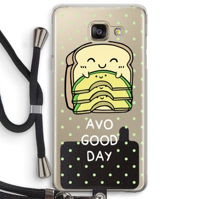 Avo Good Day: Samsung Galaxy A5 (2016) Transparant Hoesje met koord