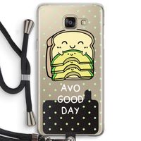 Avo Good Day: Samsung Galaxy A5 (2016) Transparant Hoesje met koord