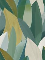 Decoprint Serenity - mural Foliage Green 212x280cm - SYD27596