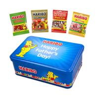 Haribo Happy Heroes candy collection box - "Happy Father's Day!" - 350 Haribo Happy Heroes candy collection box - "Happy Father's Day!" - 350