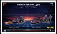 the Loyal Subjects M.A.S.K. Stealth Submarine Cycle