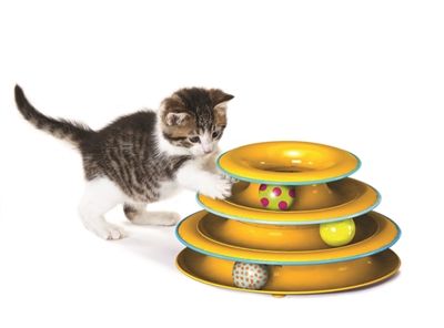 Petstages tower of racks oranje