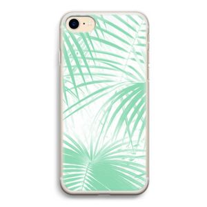 Palmbladeren: iPhone 7 Transparant Hoesje