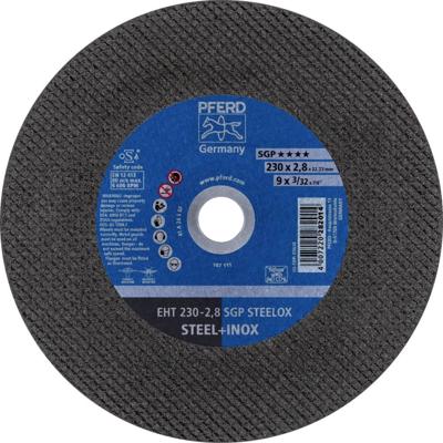 PFERD TOOLS EHT 230-2,8 SGP STEELOX 61328722 Doorslijpschijf recht 230 mm 25 stuk(s) RVS, Staal