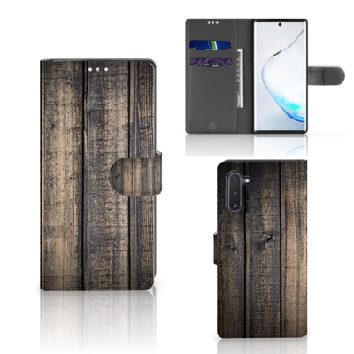 Samsung Galaxy Note 10 | Book Style Case | Steigerhout