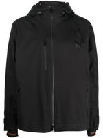 Zegna veste zippée à capuche - Noir Zegna veste zippée à capuche - Noir