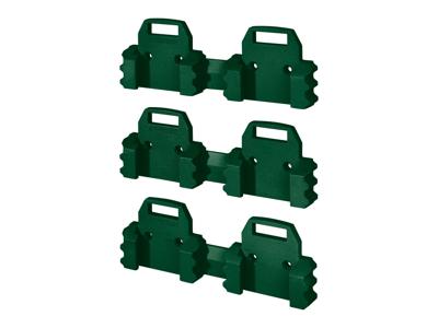 PARKSIDE Muurbeugel voor 20 V accu of 20 V accu-boormachine (3 dubbele houders)