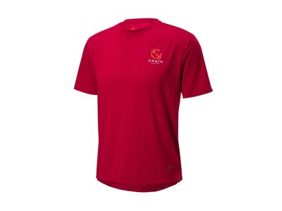 CRIVIT Heren fietsshirt (Rood, XL)