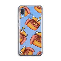 Hamburger: Samsung Galaxy A40 Transparant Hoesje