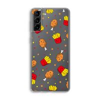 Chicken 'n Fries: Samsung Galaxy S21 Plus Transparant Hoesje
