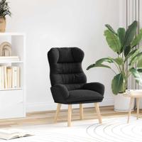 Fauteuil Zwart 69 x 74 x 93 cm Sherpa Stof