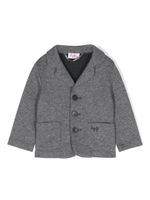 Il Gufo blazer à motif pied-de-poule - Gris