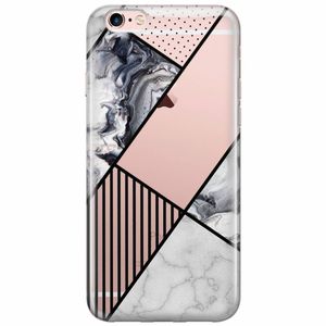 iPhone 6/6s transparant hoesje - Abstract