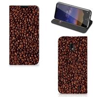 Nokia 2.2 | Flip Style Cover | Koffiebonen