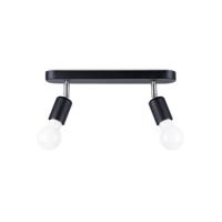 Plafondlamp FORNES 2 zwart