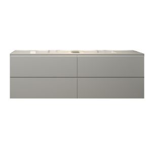 Badkamermeubelset Gliss Hermes 200 cm Hoogglans Wit