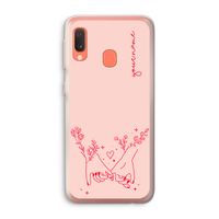 Best Friends: Samsung Galaxy A20e Transparant Hoesje
