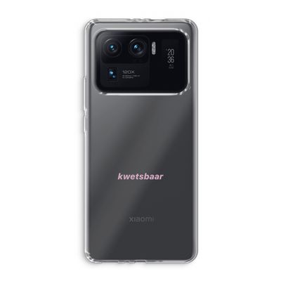 kwetsbaar: Xiaomi Mi 11 Ultra Transparant Hoesje