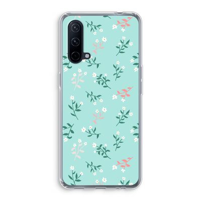 Small white flowers: OnePlus Nord CE 5G Transparant Hoesje