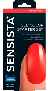 Sensista Gel Color Starter Set Red Hot Chillies