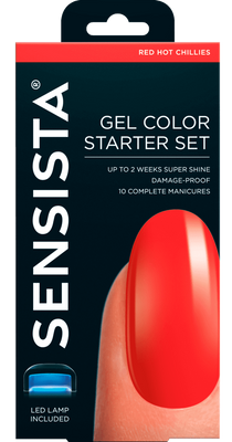Sensista Gel Color Starter Set Red Hot Chillies