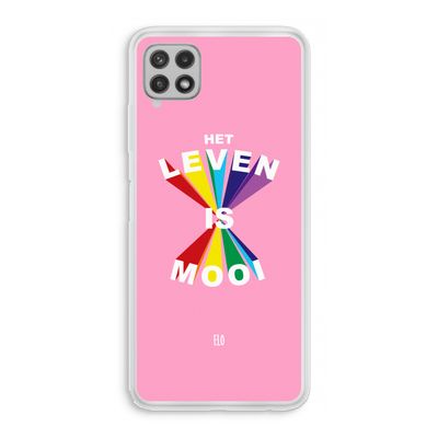 Het Leven Is Mooi: Samsung Galaxy A22 4G Transparant Hoesje