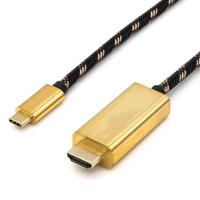 ROLINE 11.04.5847 USB grafische adapter 3840 x 2160 Pixels Zwart, Goud - thumbnail