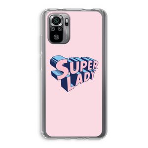 Superlady: Xiaomi Redmi Note 10S Transparant Hoesje