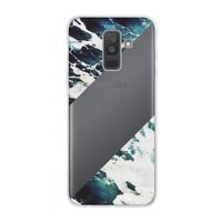 Golven: Samsung Galaxy A6 Plus (2018) Transparant Hoesje