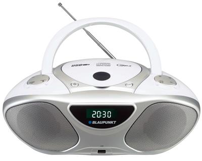 Blaupunkt BB14WH cd-speler cd-recorder Zilver, Wit