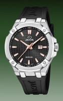 Horlogeband Jaguar J1010-4 Rubber Zwart