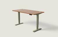 Desktronic HomePro bureau Olijfgroen / Walnoot / 160x80 cm
