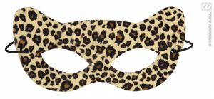 Oogmasker luipaard soft
