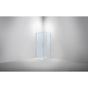 Van Rijn Products ST02 Deur links/rechts + zijwand. stabilisatiestang 6mm helder glas HxB 200 x 90-92 ST0215090T