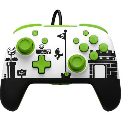 Nintendo PDP Nintendo Switch Controller Retro Mar Gamepad Nintendo Switch, Nintendo Switch OLED Zwart, Groen, Wit
