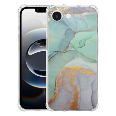 Apple iPhone 16e Hoesje - Watercolor Mix TPU Antishock