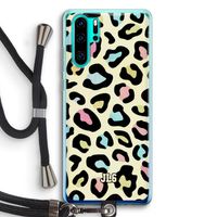 Leopard pattern: Huawei P30 Pro Transparant Hoesje met koord